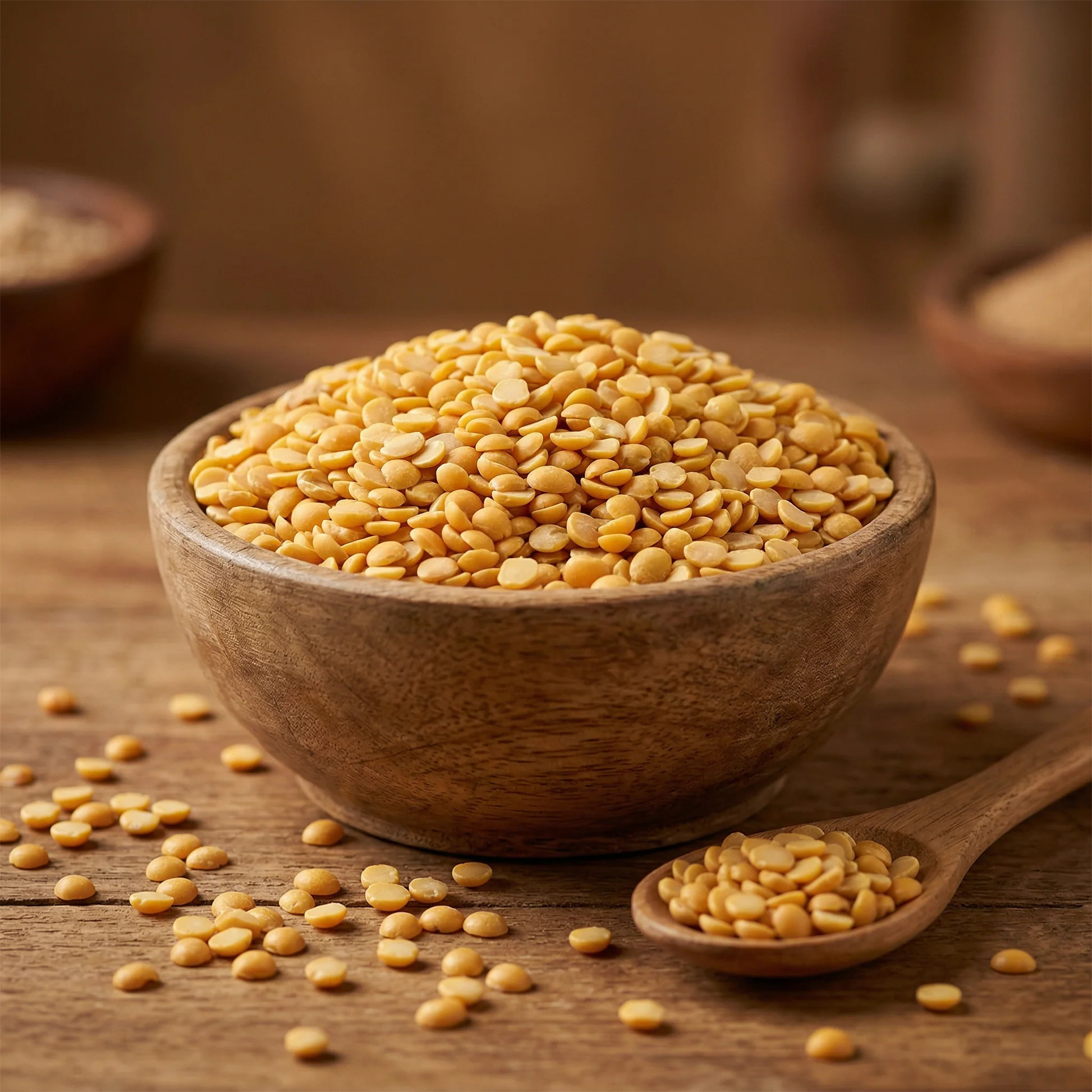 Lentils in a bowl